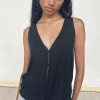 Button Up Knit Tank