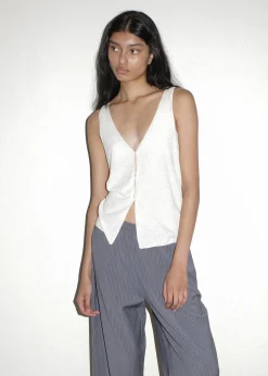 Button Up Knit Tank