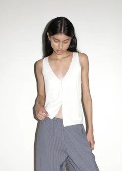 Button Up Knit Tank