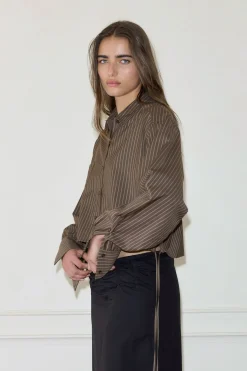 Cropped Shirt Jacket