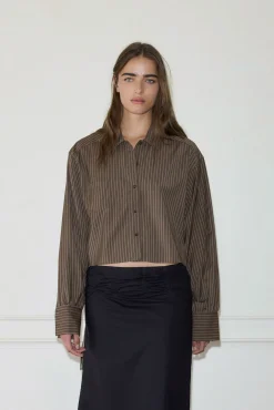 Cropped Shirt Jacket