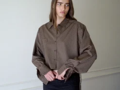 Cropped Shirt Jacket