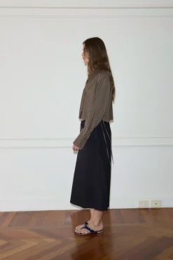 Cropped Shirt Jacket
