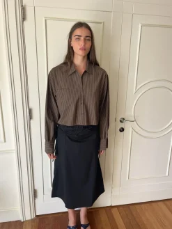 Cropped Shirt Jacket