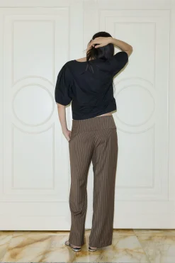 Folded Wool Pant