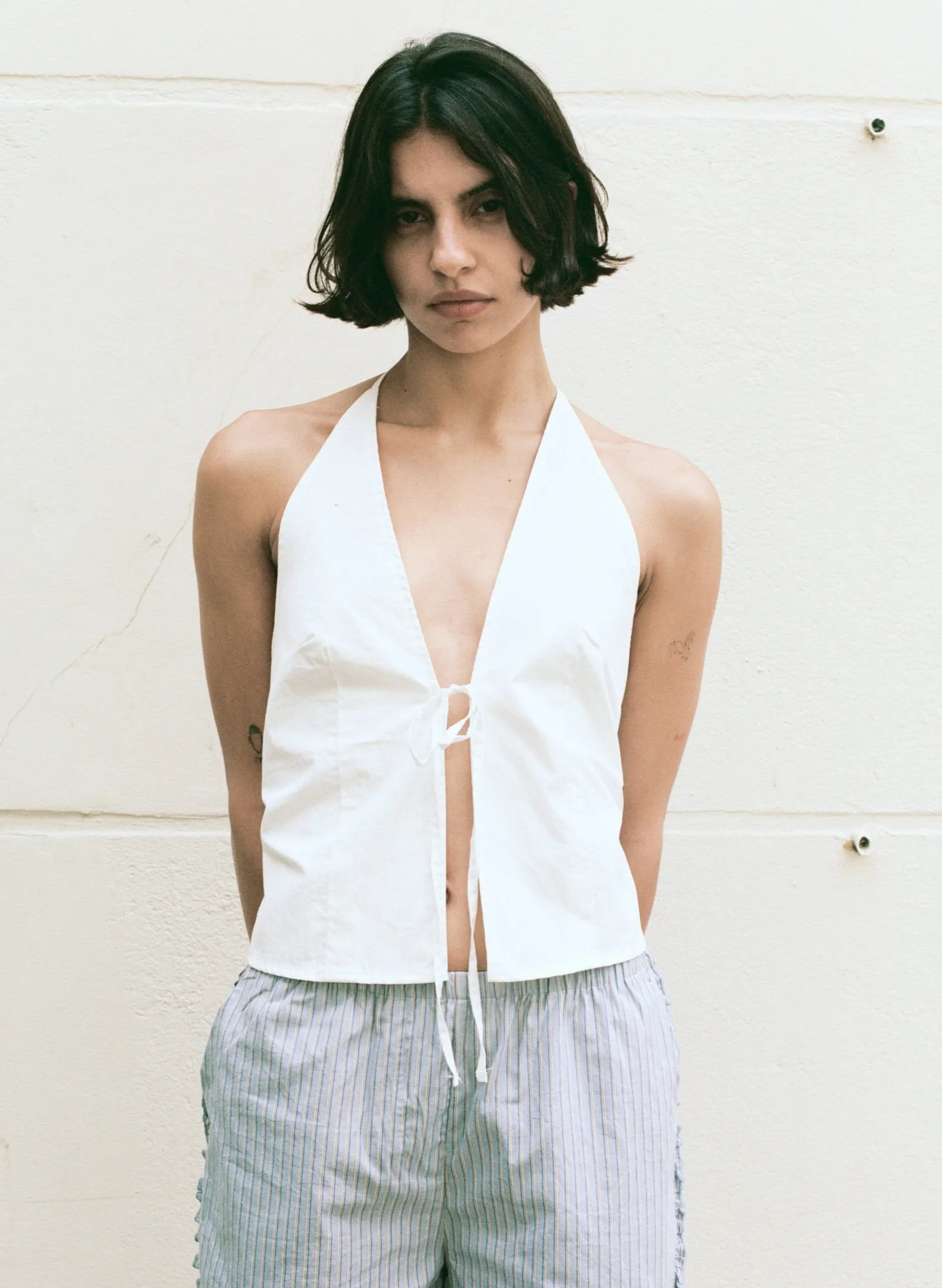 Open Halter Top