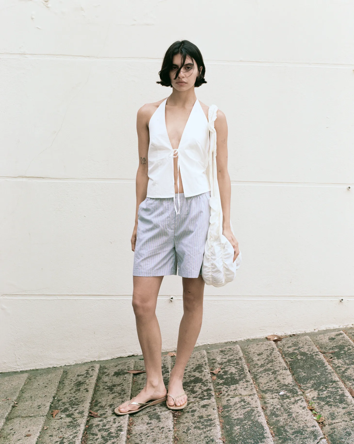Open Halter Top