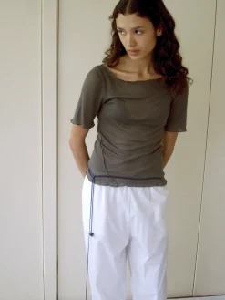 Square Knit Tee