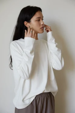 the long sleeve jersey top