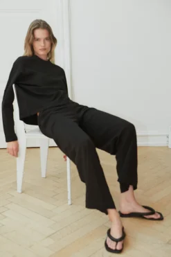 the long sleeve jersey top