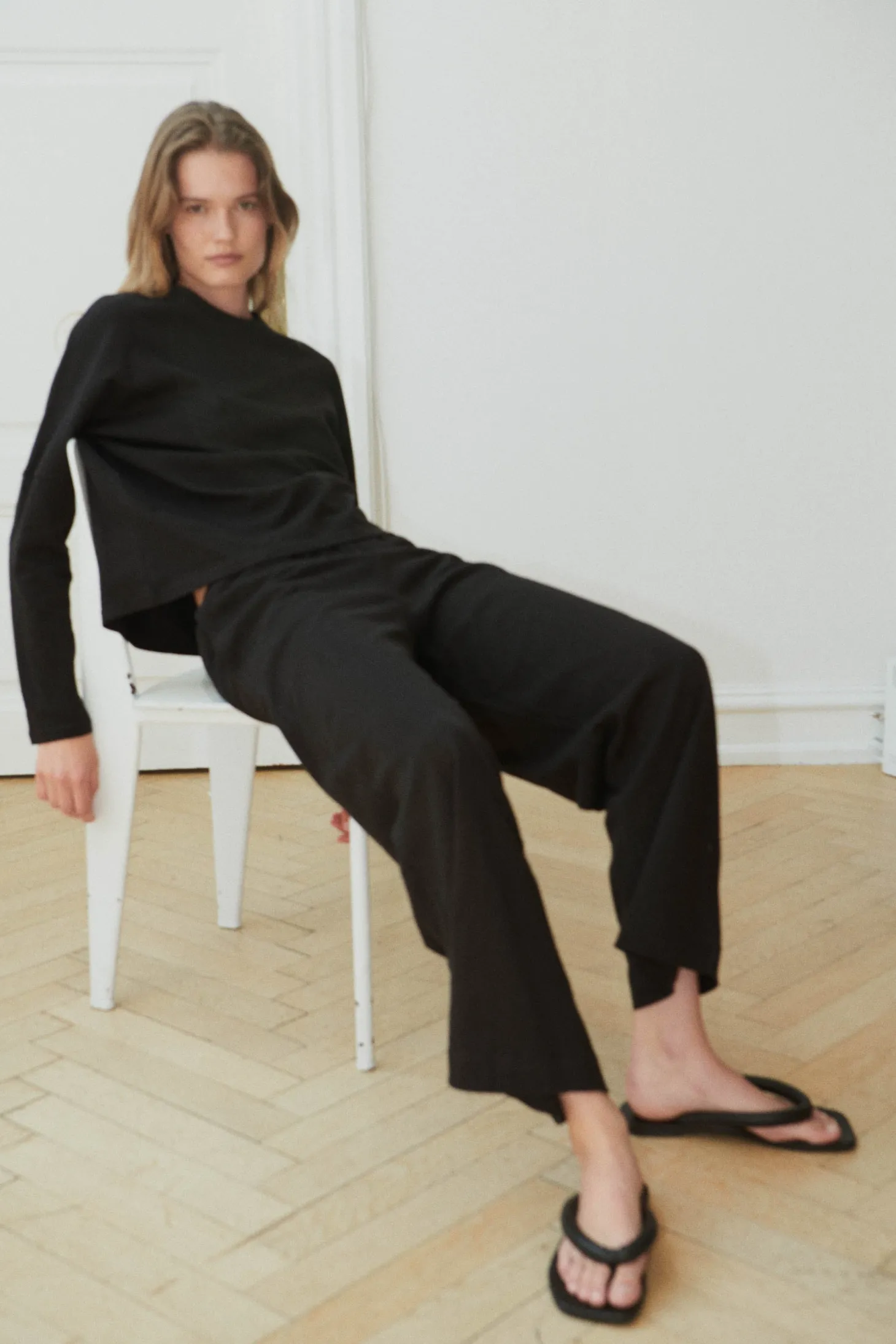 the long sleeve jersey top