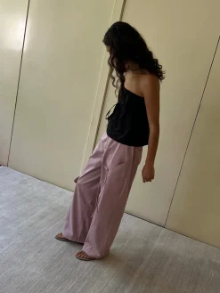 the strapless cotton top