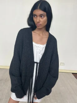 Two Tie Front Cardigan