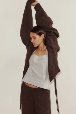 Two Tie Front Cardigan